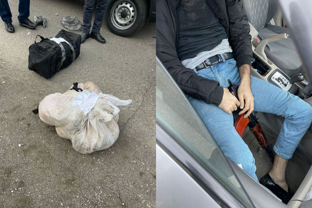 Bakıda marketə basqın edən silahlılardan biri zərərsizləşdirildi